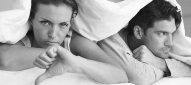 Gizon batek potentziarekin arazoak ditu