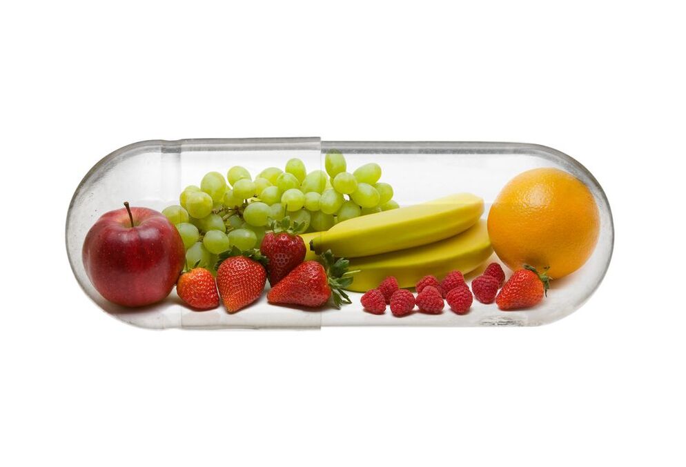 fruta osasuntsuak potentzia hobetzeko